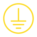 imagen png que describe la puesta a tierra eléctrica